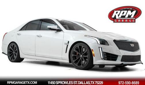 Crystal White Tricoat 2019 Cadillac CTS-V Base