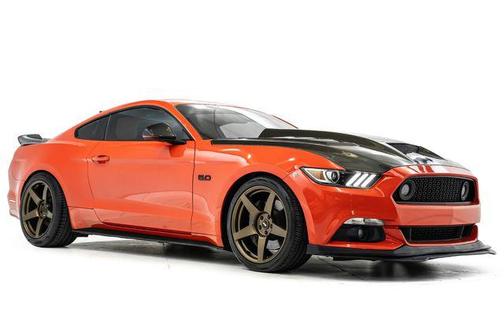 Competition Orange 2016 Ford Mustang GT Premium