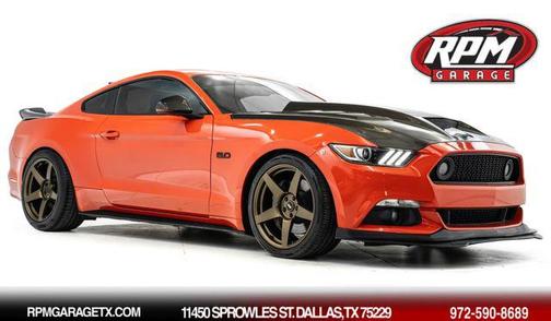 Competition Orange 2016 Ford Mustang GT Premium
