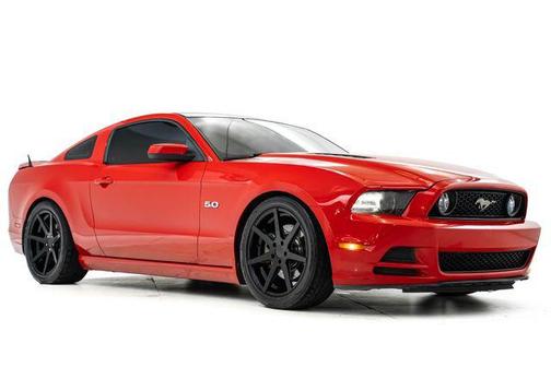 Red 2014 Ford Mustang GT