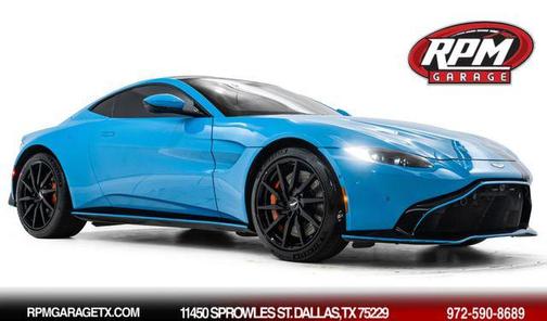 Blue 2020 Aston Martin Vantage RARE Color Combo Fully Optioned Out with Upgrades