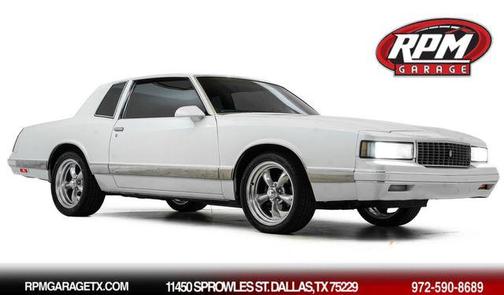 White 1986 Chevrolet Monte Carlo LS3 Swap with Many Upgrades and A/C