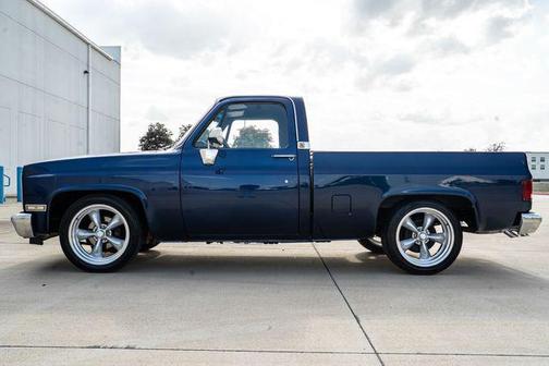 Blue 1985 Chevrolet Pickup Truck Base