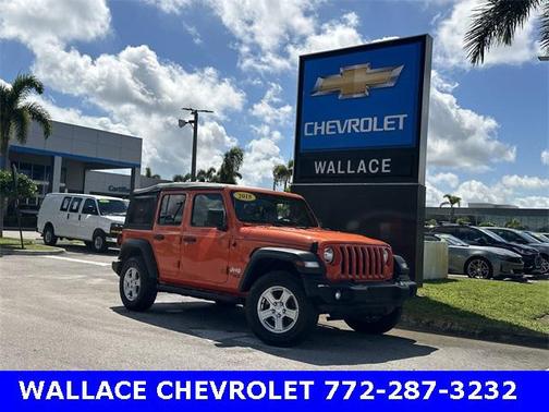 2018 Jeep Wrangler Unlimited Sport