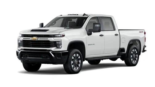 Summit White 2026 Chevrolet Silverado 2500 Custom