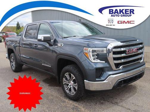 Dark Sky Metallic 2021 GMC Sierra 1500 SLE