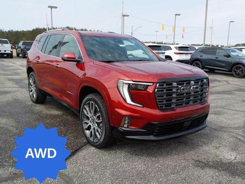 Volcanic Red Tintcoat 2026 GMC Acadia Denali