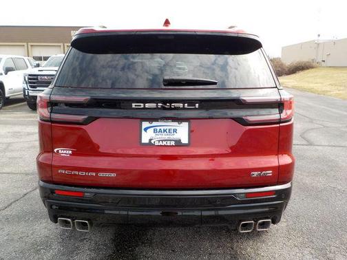 Volcanic Red Tintcoat 2026 GMC Acadia Denali