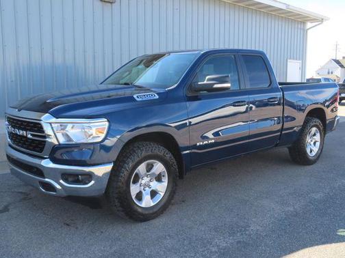 Patriot Blue Pearlcoat 2022 RAM 1500 Big Horn/Lone Star