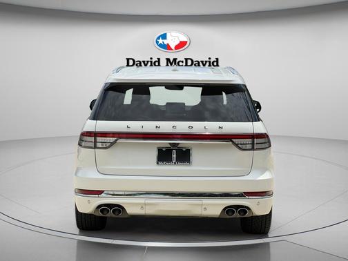 Pristine White Metallic Tri-Coat 2020 Lincoln Aviator Black Label AWD