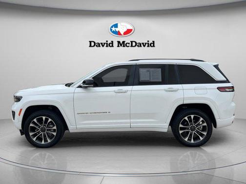 Bright White Clearcoat 2023 Jeep Grand Cherokee Overland