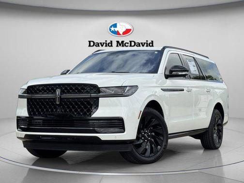 Pristine White Metallic Tri-Coat 2025 Lincoln Navigator Reserve