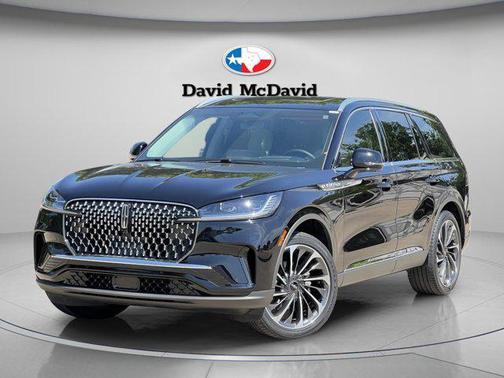 Infinite Black Metallic Clearcoat 2025 Lincoln Aviator Reserve AWD