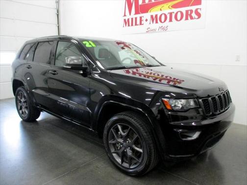 Black 2021 Jeep Grand Cherokee 80th Anniversary 4x4
