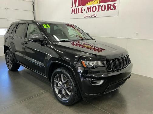 Black 2021 Jeep Grand Cherokee 80th Anniversary 4x4