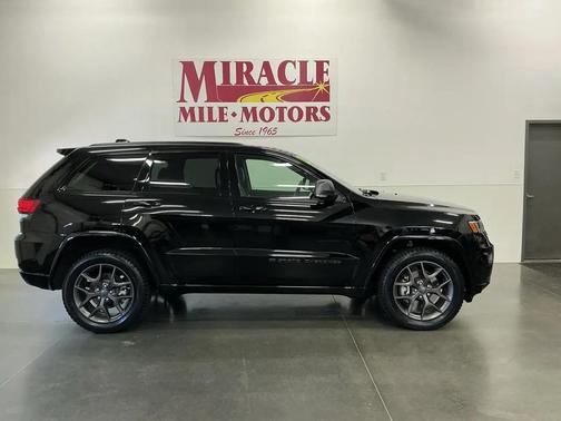 Black 2021 Jeep Grand Cherokee 80th Anniversary 4x4