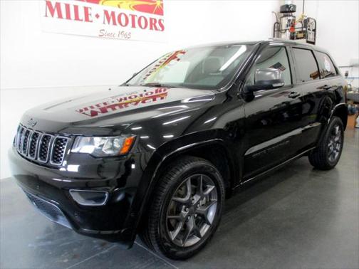 Black 2021 Jeep Grand Cherokee 80th Anniversary 4x4