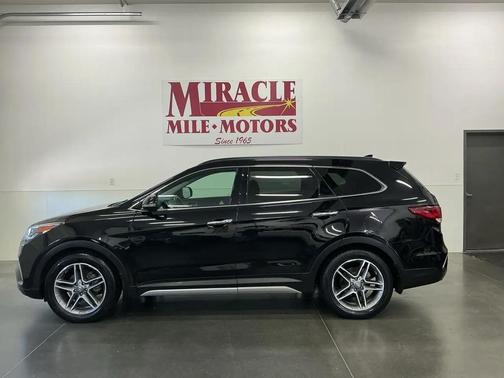 Black 2018 Hyundai SANTA FE Limited Ultimate