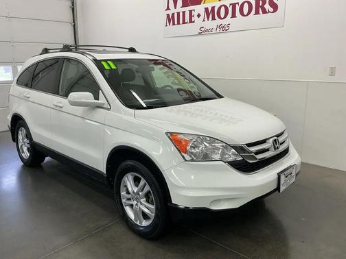White 2011 Honda CR-V EX-L