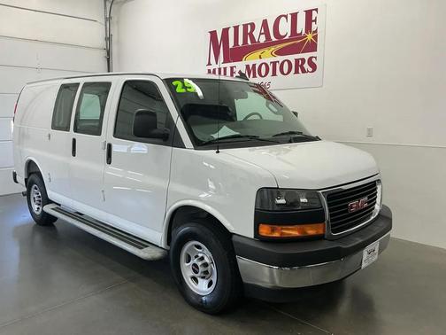 White 2025 GMC Savana 2500 Work Van
