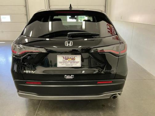 Black 2023 Honda HR-V AWD Sport