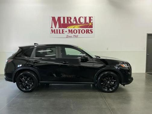 Black 2023 Honda HR-V AWD Sport