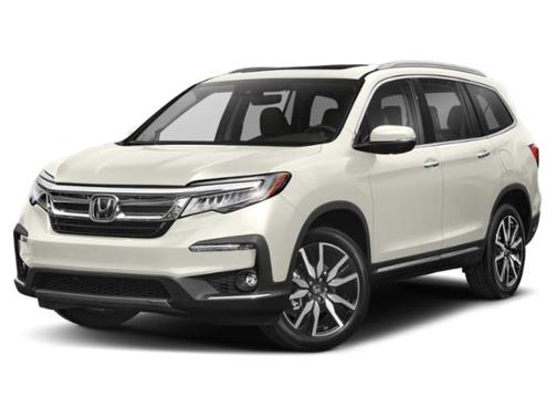 White 2019 Honda Pilot Elite