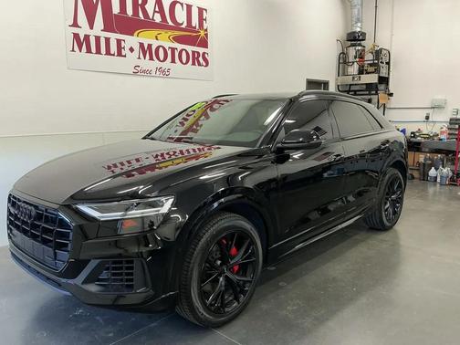 Black 2020 Audi Q8 55 Premium