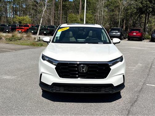 Platinum White Pearl 2025 Honda CR-V EX-L 2WD