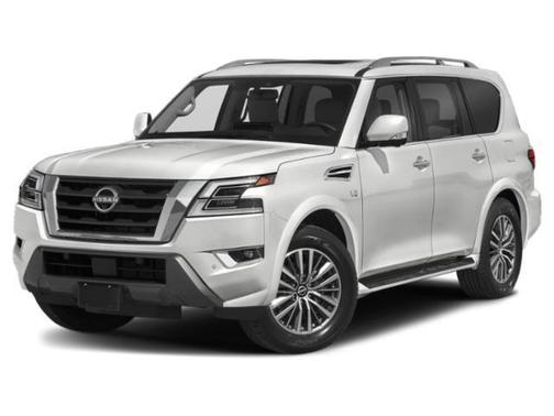 Aspen White Tricoat 2021 Nissan Armada SL 2WD