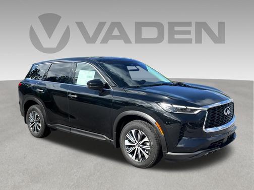 Mineral Black 2025 INFINITI QX60 Pure