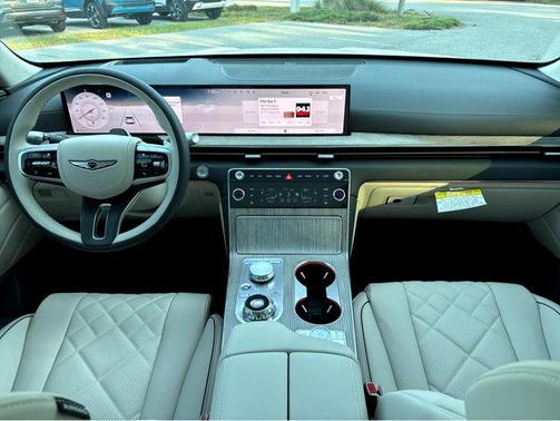 Alta White 2025 Genesis GV80 3.5T
