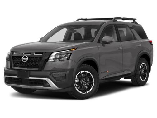 Gun Metallic 2025 Nissan Pathfinder Rock Creek 4WD