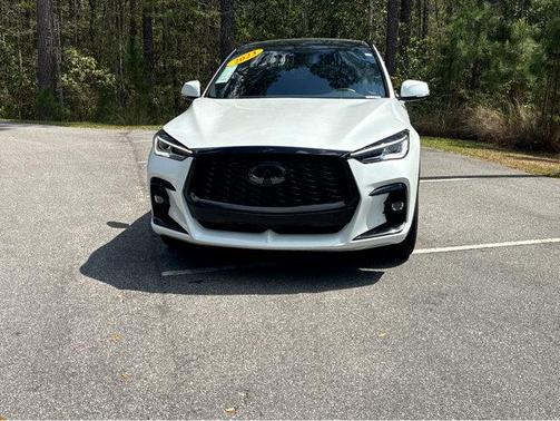 Radiant White 2023 INFINITI QX50 SPORT