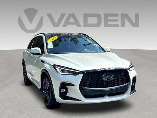 Radiant White 2023 INFINITI QX50 SPORT