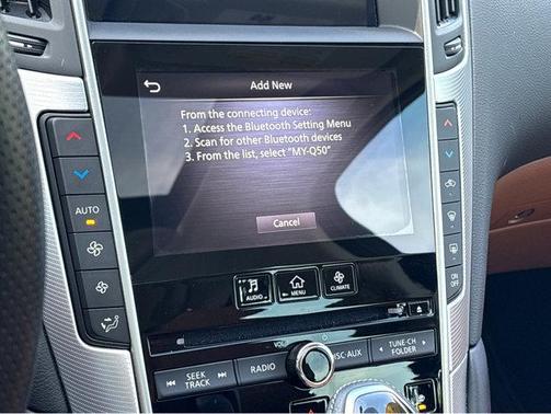 Majestic White 2024 INFINITI Q50 3.0t LUXE