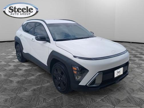 White 2026 Hyundai KONA SEL Sport