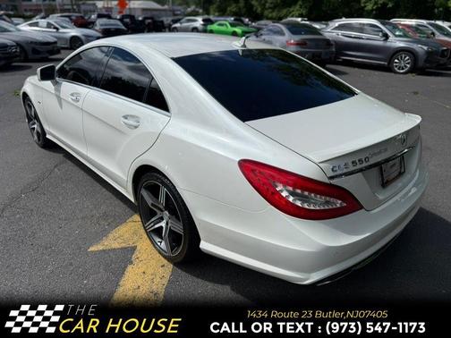 White 2012 Mercedes-Benz CLS-Class