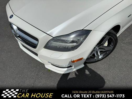 White 2012 Mercedes-Benz CLS-Class