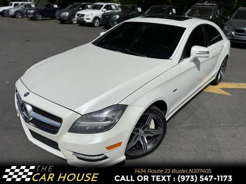 White 2012 Mercedes-Benz CLS-Class