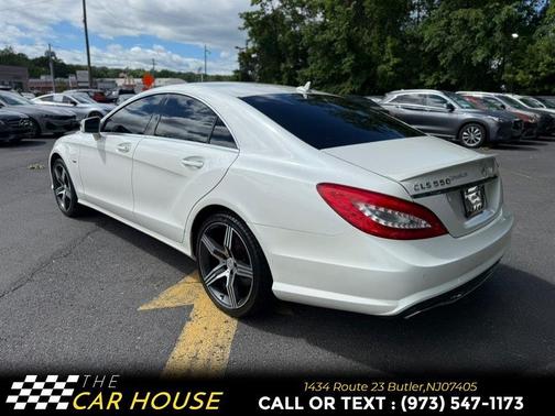 White 2012 Mercedes-Benz CLS-Class