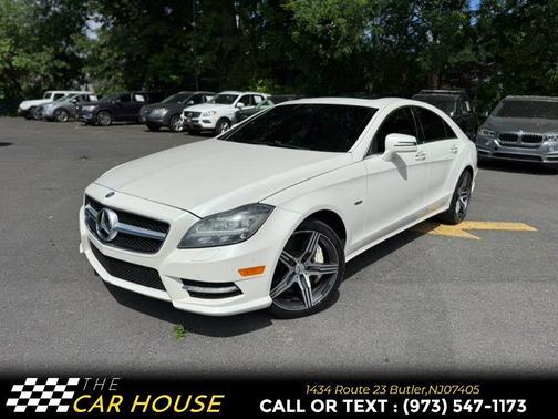 White 2012 Mercedes-Benz CLS-Class