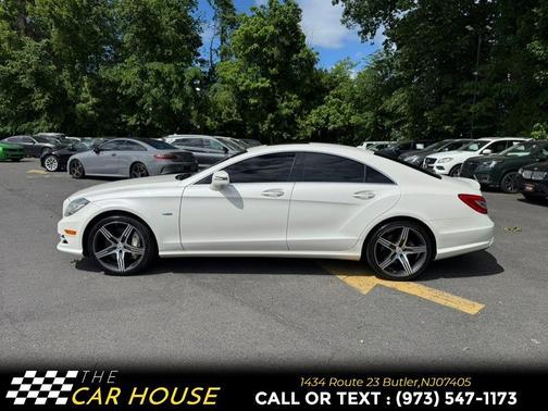 White 2012 Mercedes-Benz CLS-Class