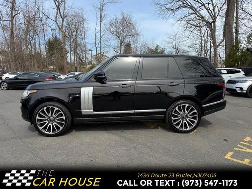 Barolo Black 2016 Land Rover Range Rover 5.0L Supercharged Autobiography