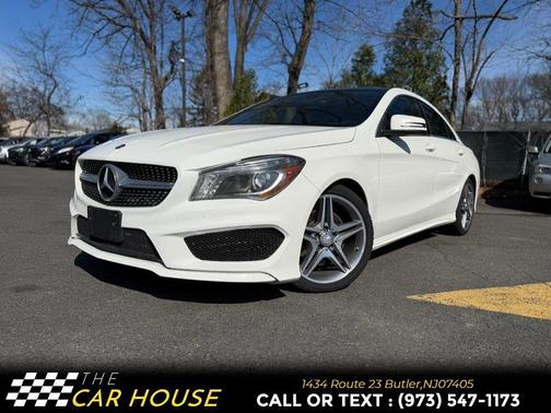 White 2014 Mercedes-Benz CLA-Class