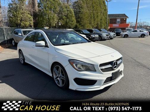 White 2014 Mercedes-Benz CLA-Class