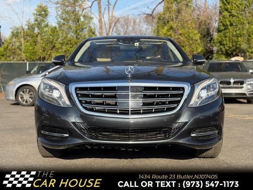 Black 2015 Mercedes-Benz S-Class S 550 4MATIC