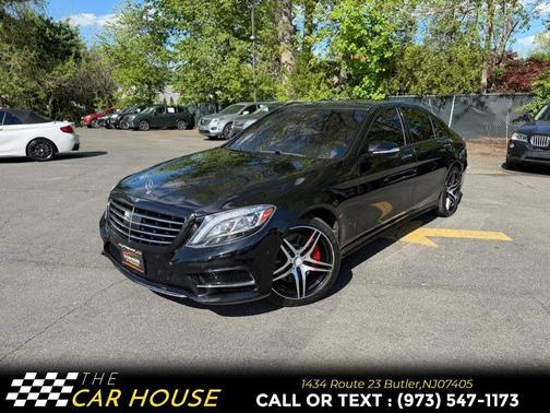 Black 2015 Mercedes-Benz S-Class S 550 4MATIC
