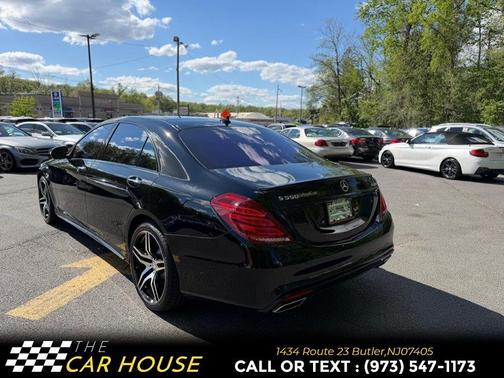 Black 2015 Mercedes-Benz S-Class S 550 4MATIC