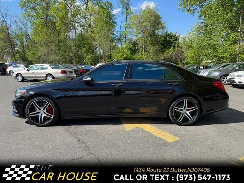 Black 2015 Mercedes-Benz S-Class S 550 4MATIC